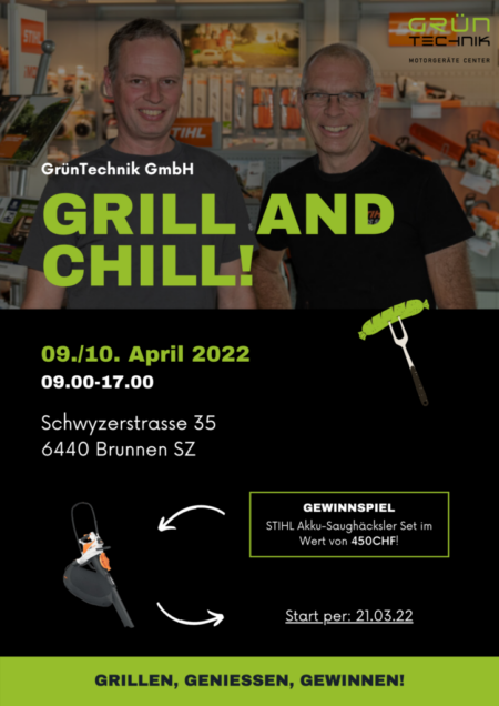 GRILL AND CHILL!